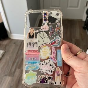 Taylor swift iPhone 12 clear case